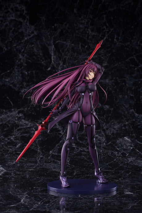 Fate/Grand Order - Scáthach - 1/7 - Lancer - 2024 Re-release (PLUM), Franchise: Fate/Grand Order, Brand: PLUM, Release Date: 30. Apr 2024, Type: General, Dimensions: H=310mm (12.09in, 1:1=2.17m), Scale: 1/7, Store Name: Nippon Figures