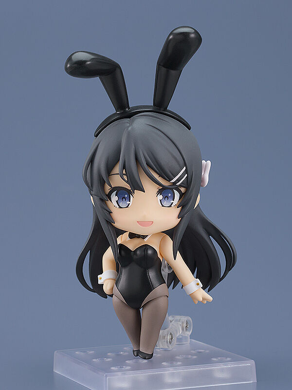 Rascal Does Not Dream Of Bunny Girl Senpai - Sakurajima Mai - Nendoroid #2417 - Bunny Girl Ver. (Good Smile Company), Franchise: Rascal Does Not Dream Of Bunny Girl Senpai, Brand: Good Smile Company, Release Date: 31. Aug 2024, Type: Nendoroid, Dimensions: H=100mm (3.9in), Store Name: Nippon Figures