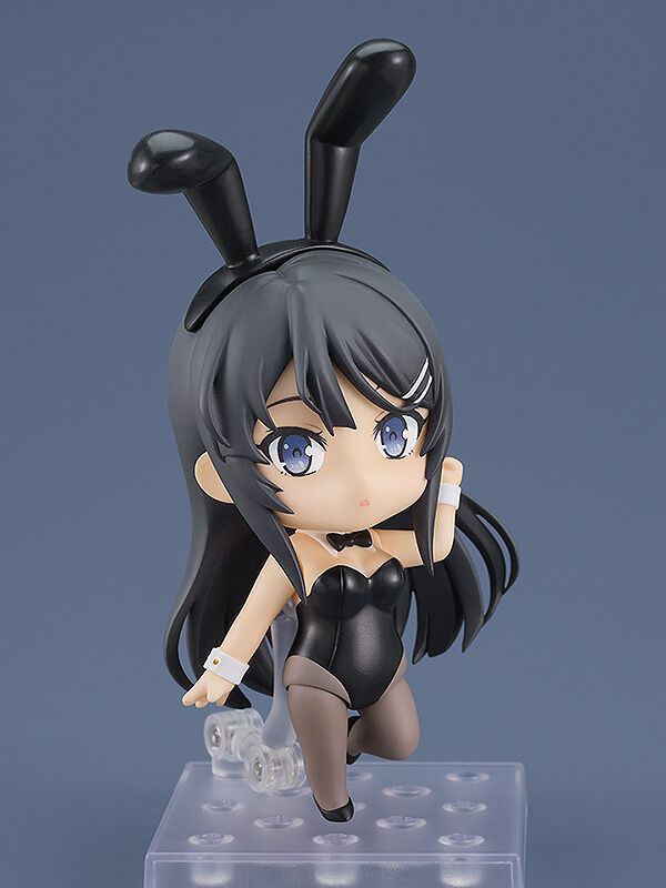 Rascal Does Not Dream Of Bunny Girl Senpai - Sakurajima Mai - Nendoroid #2417 - Bunny Girl Ver. (Good Smile Company), Franchise: Rascal Does Not Dream Of Bunny Girl Senpai, Brand: Good Smile Company, Release Date: 31. Aug 2024, Type: Nendoroid, Dimensions: H=100mm (3.9in), Store Name: Nippon Figures