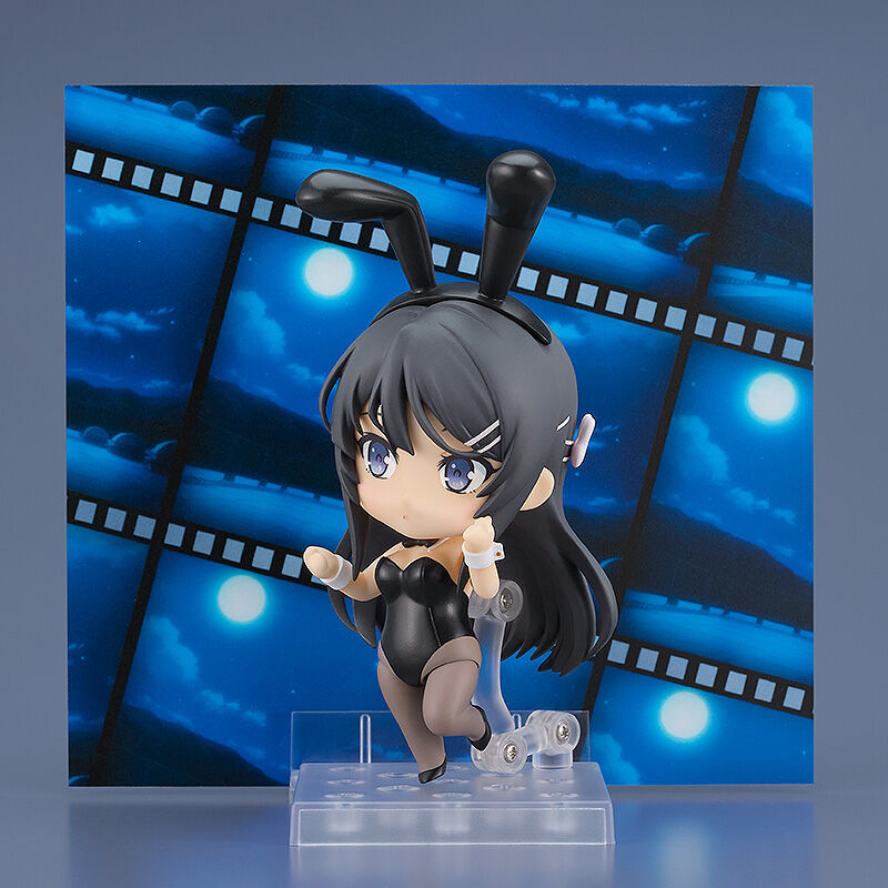 Rascal Does Not Dream Of Bunny Girl Senpai - Sakurajima Mai - Nendoroid #2417 - Bunny Girl Ver. (Good Smile Company), Franchise: Rascal Does Not Dream Of Bunny Girl Senpai, Brand: Good Smile Company, Release Date: 31. Aug 2024, Type: Nendoroid, Dimensions: H=100mm (3.9in), Store Name: Nippon Figures