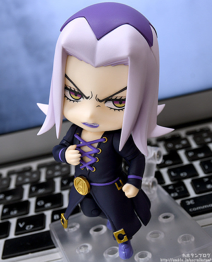 JoJo's Bizarre Adventure - Golden Wind - Leone Abbacchio - Nendoroid #1447 - 2023 Re-release (Good Smile Company, Medicos Entertainment), Franchise: JoJo's Bizarre Adventure, Golden Wind, Release Date: 29. Nov 2023, Type: Nendoroid, Dimensions: H=100mm (3.9in), Store Name: Nippon Figures