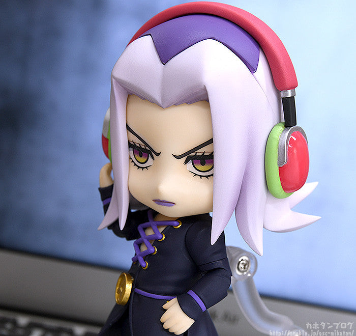 JoJo's Bizarre Adventure - Golden Wind - Leone Abbacchio - Nendoroid #1447 - 2023 Re-release (Good Smile Company, Medicos Entertainment), Franchise: JoJo's Bizarre Adventure, Golden Wind, Release Date: 29. Nov 2023, Type: Nendoroid, Dimensions: H=100mm (3.9in), Store Name: Nippon Figures