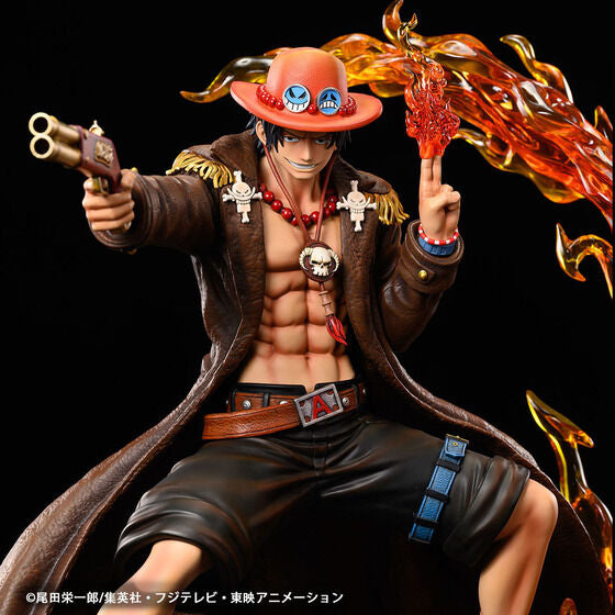 One Piece - Portgas D. Ace - One Piece Log Collection Statue - 1/4 (Plex, Unique Art Studio), Franchise: One Piece, Brand: Plex, Unique Art Studio, Release Date: 26. Jan 2024, Dimensions: W=400mm (15.6in) L=440mm (17.16in) H=550mm (21.45in, 1:1=2.2m), Scale: 1/4, Store Name: Nippon Figures