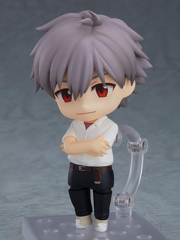 Evangelion Shin Gekijouban - Nagisa Kaworu - Nendoroid #1261 - 2024 Re-release (Good Smile Company), Franchise: Evangelion Shin Gekijouban, Release Date: 31. Mar 2024, Type: Nendoroid, Dimensions: H=100mm (3.9in), Store Name: Nippon Figures