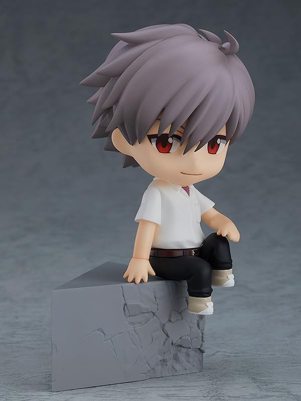 Evangelion Shin Gekijouban - Nagisa Kaworu - Nendoroid #1261 - 2024 Re-release (Good Smile Company), Franchise: Evangelion Shin Gekijouban, Release Date: 31. Mar 2024, Type: Nendoroid, Dimensions: H=100mm (3.9in), Store Name: Nippon Figures