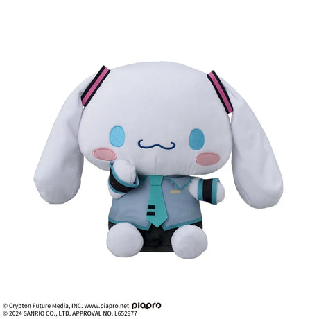 Vocaloid & Sanrio - Cinnamoroll - Hatsune Miku x Cinnamoroll L Plushie  (SEGA)