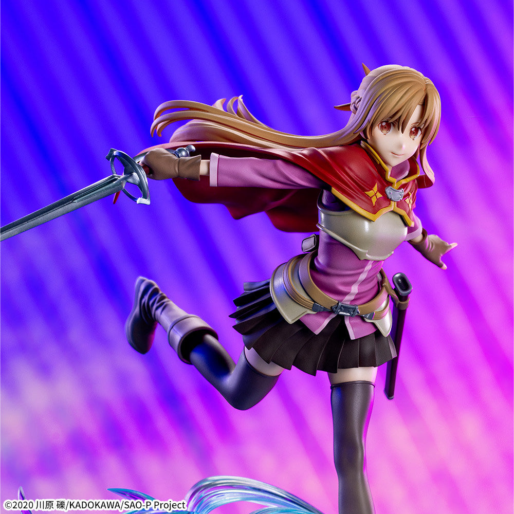 Sword Art Online - Asuna - Figurizma Alpha (SEGA), dynamic pose with impressive effects, release date 21.June 2024, dimensions approx. 12×21cm, Nippon Figures