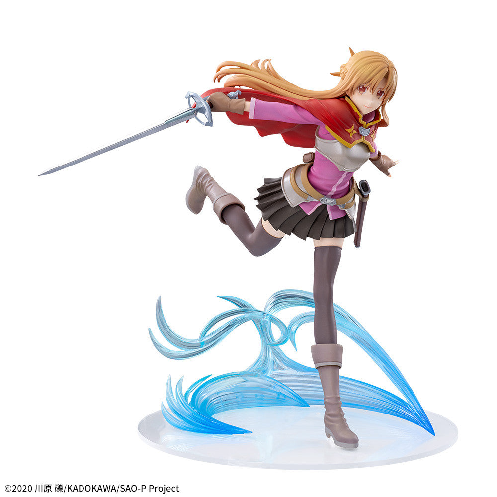 Sword Art Online - Asuna - Figurizma Alpha (SEGA), dynamic pose with impressive effects, release date 21.June 2024, dimensions approx. 12×21cm, Nippon Figures