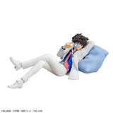 Detective Conan - Kaito Kid - Premium Chokonose Figure (SEGA), featuring Kaito Kid in a relaxed pose on a cushion, part of SEGA's Premium Chokonose lineup, dimensions approx. 8×7cm, release date 17.June 2024, available at Nippon Figures.