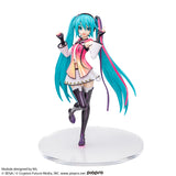 "Project DIVA MEGA 39's - Hatsune Miku - Luminasta (SEGA), featuring the highly popular 'Star Voice' module designed by NIL with separate eye parts for a doll-like appearance, part of SEGA's Luminasta lineup, dimensions approx. 12×18cm, release date 21.June 2024, available at Nippon Figures"