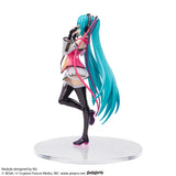 "Project DIVA MEGA 39's - Hatsune Miku - Luminasta (SEGA), featuring the highly popular 'Star Voice' module designed by NIL with separate eye parts for a doll-like appearance, part of SEGA's Luminasta lineup, dimensions approx. 12×18cm, release date 21.June 2024, available at Nippon Figures"