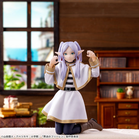 Frieren: Beyond Journey's End - Frieren - Premium Chokonose Figure (SEGA), playful pose, approx. 6×12cm, Nippon Figures