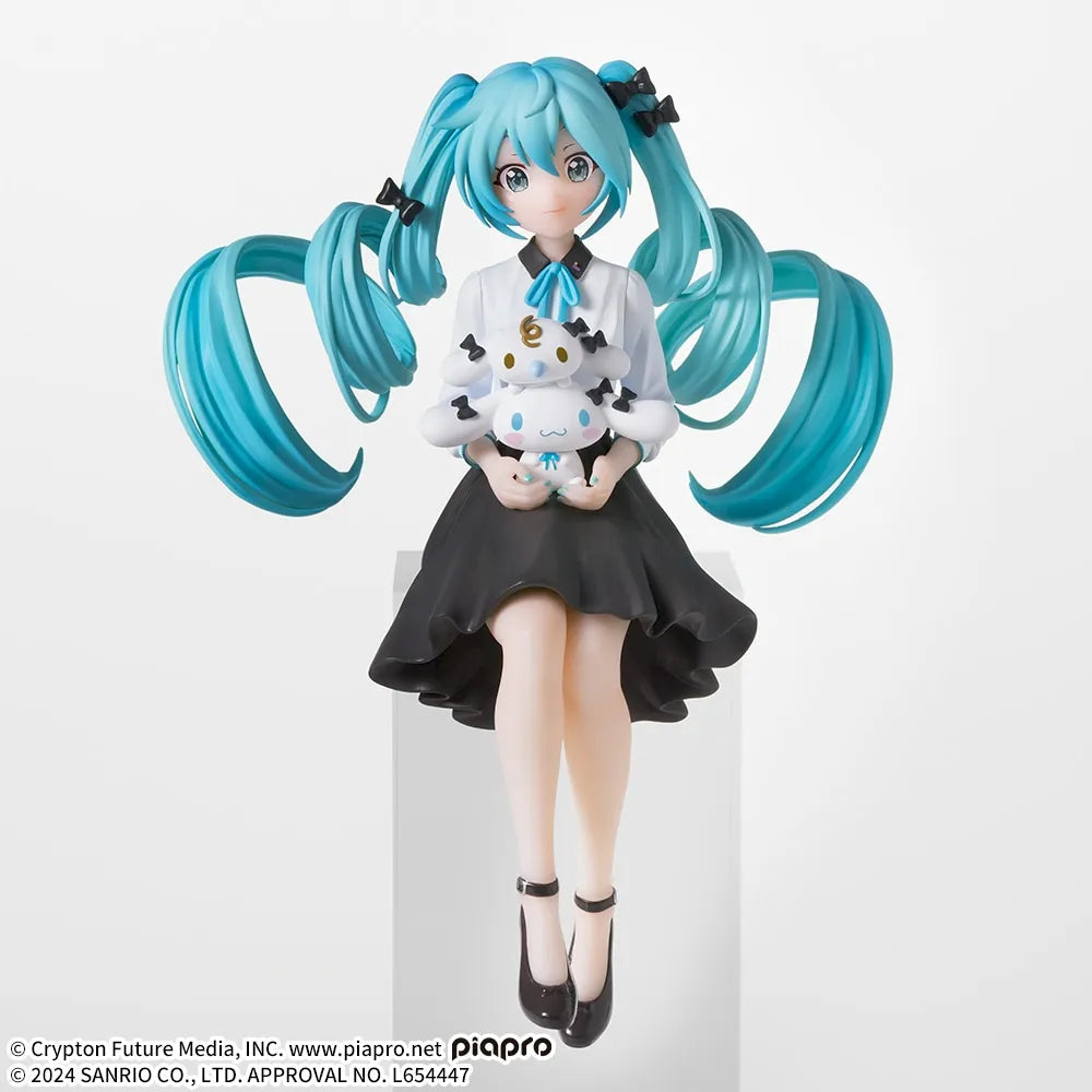 Vocaloid - Hatsune Miku - Chokonose Premium Figure ~“Hatsune Miku × Cinnamoroll” Osumashi Ver.~ (SEGA)