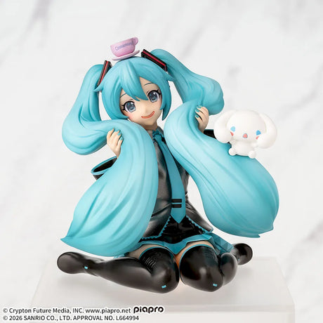 Vocaloid × Sanrio - Hatsune Miku × Cinnamoroll - Chokonose Premium Figure ~Mofutto Ver.~ (SEGA)
