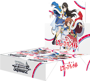 Revue Starlight: The Live Stage Girls - Weiss Schwarz Card Game - Booster Box, Franchise: Revue Starlight: The Live Stage Girls, Brand: Weiss Schwarz, Release Date: 2018-12-21, Type: Trading Cards, Cards per Pack: 1 pack of 9 cards for 400 yen + tax, Packs per Box: 16 packs in a box for 6,400 yen + tax, Nippon Figures
