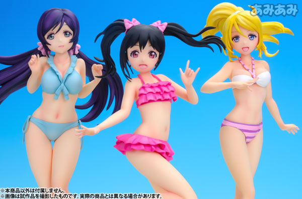 BEACH QUEENS - Love Live!: Nico Yazawa 1/10, Franchise: Love Live!, Brand: Wave, Release Date: 24. Nov 2015, Type: General, Dimensions: 160.0 mm, Scale: 1/10, Nippon Figures