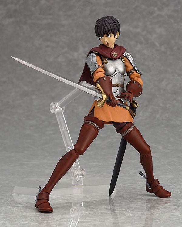 Berserk - Casca - Figma #210 (Good Smile Company, Max Factory), Franchise: Berserk, Brand: Good Smile Company, Release Date: 26. Apr 2014, Type: figma, Dimensions: H=150 mm (5.85 in), Material: ABS, PVC, Store Name: Nippon Figures