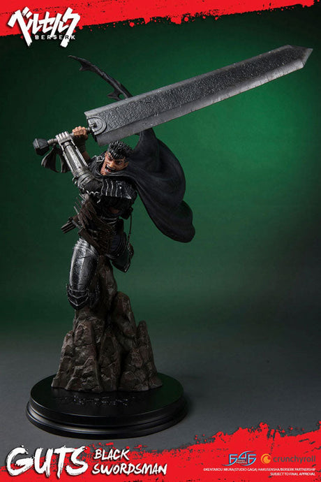Berserk - Guts - Black Swordsman - First 4 Figures, Franchise: Berserk, Brand: First 4 Figures, Release Date: 31. Mar 2019, Dimensions: 69.0 cm, Nippon Figures