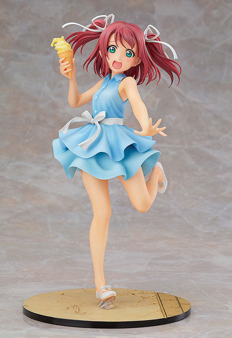 Love Live! Sunshine!! - Kurosawa Ruby - 1/7 - Blu-ray Jacket Ver. (With Fans!, Good Smile Company), Franchise: Love Live! Sunshine!!, Brand: Good Smile Company, Release Date: 20. May 2019, Type: General, Dimensions: 215 mm, Scale: 1/7 H=215mm (8.39in, 1:1=1.51m), Material: ABSPVC, Store Name: Nippon Figures