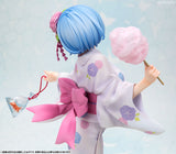 Re:Zero kara Hajimeru Isekai Seikatsu - Rem - 1/7 - Yukata ver. (Kadokawa, Revolve), Dimensions: 230 mm, Scale: 1/7 H=230mm (8.97in, 1:1=1.61m), Material: ABSPVC, Nippon Figures