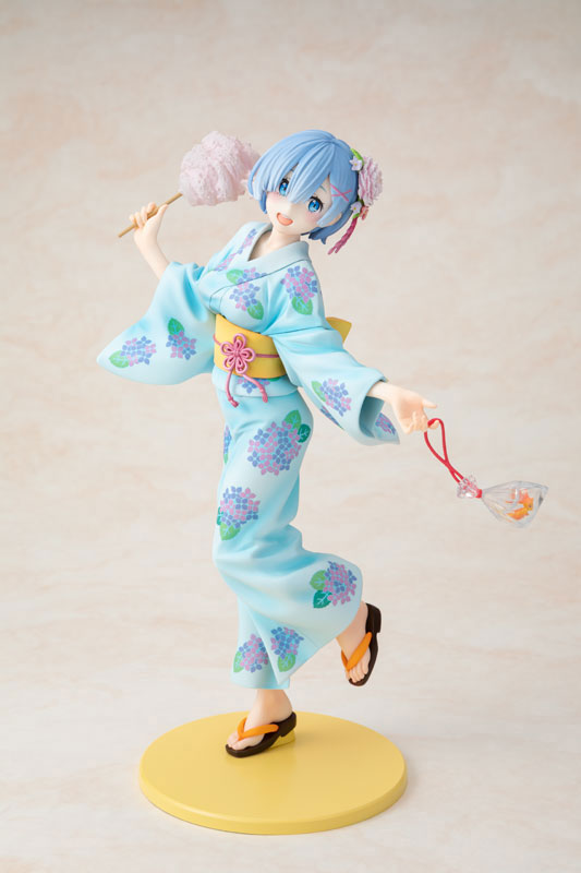 Re:Zero kara Hajimeru Isekai Seikatsu - Rem - KD Colle - 1/7 - Yukata Ver., Repaint (Kadokawa, Revolve), Franchise: Re:Zero kara Hajimeru Isekai Seikatsu, Brand: Kadokawa , Revolve, Release Date: 31. May 2020, Type: General, Dimensions: 230 mm, Scale: 1/7 H=230mm (8.97in, 1:1=1.61m), Material: ABSPVC, Store Name: Nippon Figures