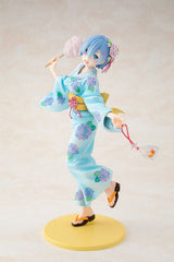 Re:Zero kara Hajimeru Isekai Seikatsu - Rem - KD Colle - 1/7 - Yukata Ver., Repaint (Kadokawa, Revolve), Franchise: Re:Zero kara Hajimeru Isekai Seikatsu, Brand: Kadokawa , Revolve, Release Date: 31. May 2020, Type: General, Dimensions: 230 mm, Scale: 1/7 H=230mm (8.97in, 1:1=1.61m), Material: ABSPVC, Store Name: Nippon Figures