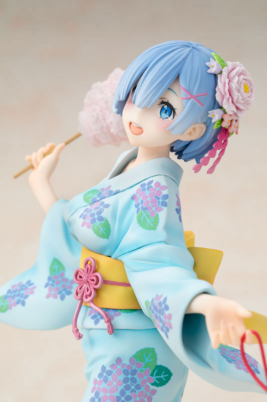 Re:Zero kara Hajimeru Isekai Seikatsu - Rem - KD Colle - 1/7 - Yukata Ver., Repaint (Kadokawa, Revolve), Franchise: Re:Zero kara Hajimeru Isekai Seikatsu, Brand: Kadokawa , Revolve, Release Date: 31. May 2020, Type: General, Dimensions: 230 mm, Scale: 1/7 H=230mm (8.97in, 1:1=1.61m), Material: ABSPVC, Store Name: Nippon Figures