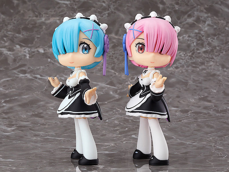 Re:Zero kara Hajimeru Isekai Seikatsu - Ren & Ram - Yurumari (Fine Clover), Franchise: Re:Zero kara Hajimeru Isekai Seikatsu, Release Date: 31. Dec 2020, Dimensions: 140.0 mm, Material: FACE, BODY, LEGS, Nippon Figures