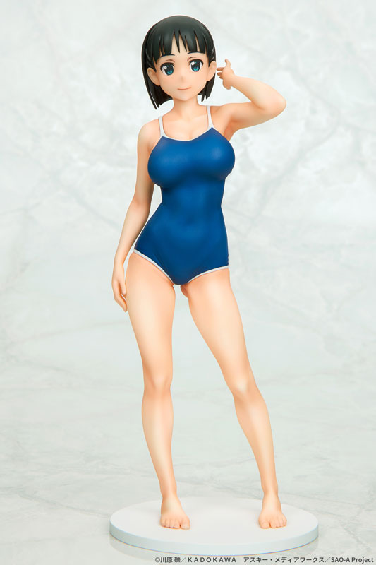 Sword Art Online - Kirigaya Suguha - 1/7 - Navy Swimsuit ver. (Q-six), Franchise: Sword Art Online, Brand: Q-six, Release Date: 13. Jan 2022, Type: General, Store Name: Nippon Figures