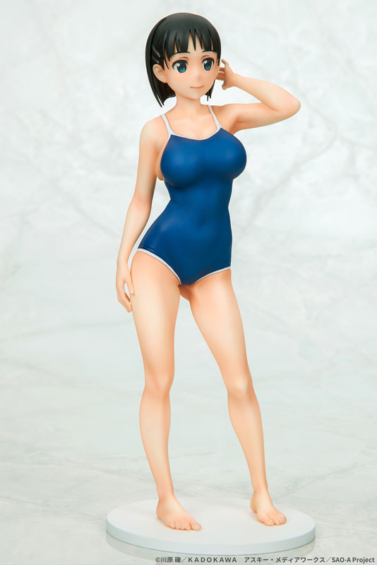 Sword Art Online - Kirigaya Suguha - 1/7 - Navy Swimsuit ver. (Q-six), Franchise: Sword Art Online, Brand: Q-six, Release Date: 13. Jan 2022, Type: General, Store Name: Nippon Figures