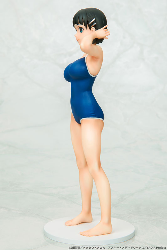 Sword Art Online - Kirigaya Suguha - 1/7 - Navy Swimsuit ver. (Q-six), Franchise: Sword Art Online, Brand: Q-six, Release Date: 13. Jan 2022, Type: General, Store Name: Nippon Figures