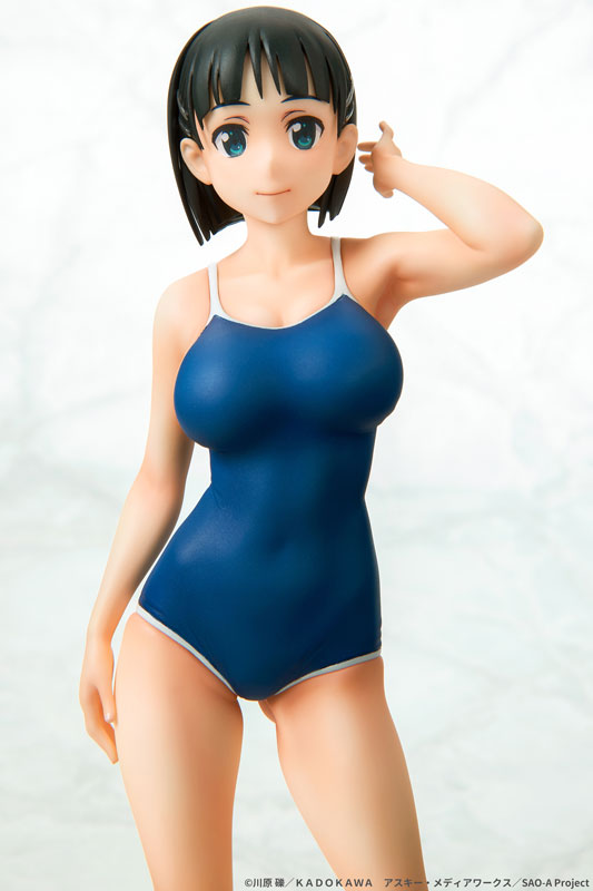 Sword Art Online - Kirigaya Suguha - 1/7 - Navy Swimsuit ver. (Q-six), Franchise: Sword Art Online, Brand: Q-six, Release Date: 13. Jan 2022, Type: General, Store Name: Nippon Figures