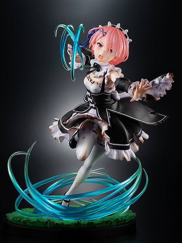 Re:Zero kara Hajimeru Isekai Seikatsu - Ram - KD Colle - 1/7 - Battle with Roswaal Ver. (Kadokawa), Release Date: 15. Feb 2022, Scale: 1/7, Store Name: Nippon Figures