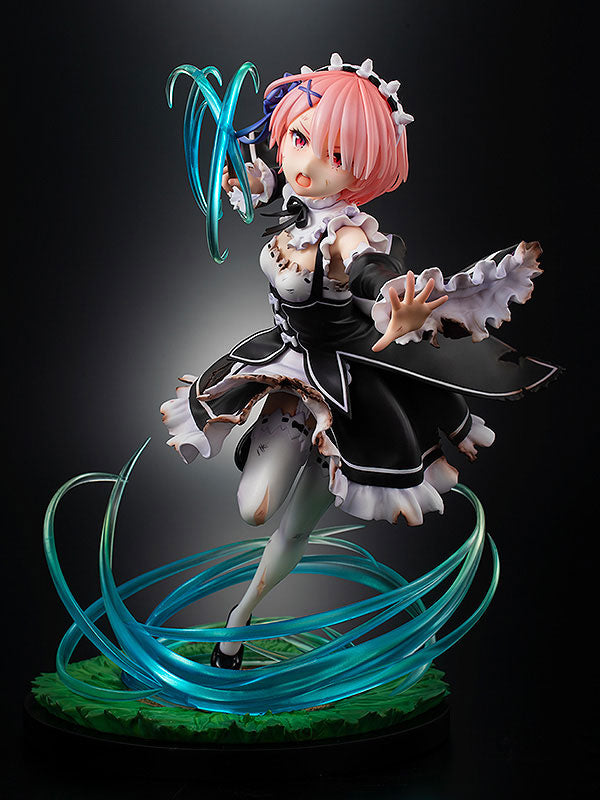 Re:Zero kara Hajimeru Isekai Seikatsu - Ram - KD Colle - 1/7 - Battle with Roswaal Ver. (Kadokawa), Release Date: 15. Feb 2022, Scale: 1/7, Store Name: Nippon Figures