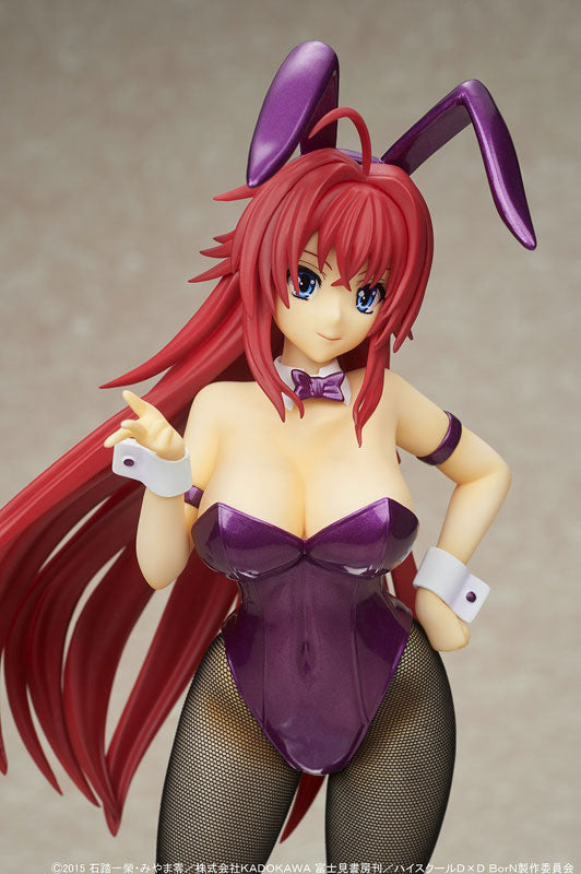 High School DxD Born - Rias Gremory - 1/6 - Purple Bunny ver. - 2022 Re-release (Kaitendoh), Franchise: High School DxD Born, Brand: Kaitendo, Release Date: 21. Jun 2022, Dimensions: 30.0 cm, Material: PVC, ABS, Store Name: Nippon Figures