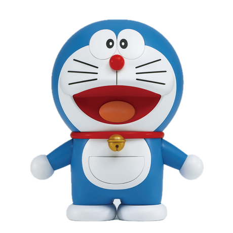 Doraemon - Figure-rise Mechanics Model Kit, Build Doraemon with Take-copter and Ultra Super Deluxe Computer, Bandai - Nippon Figures