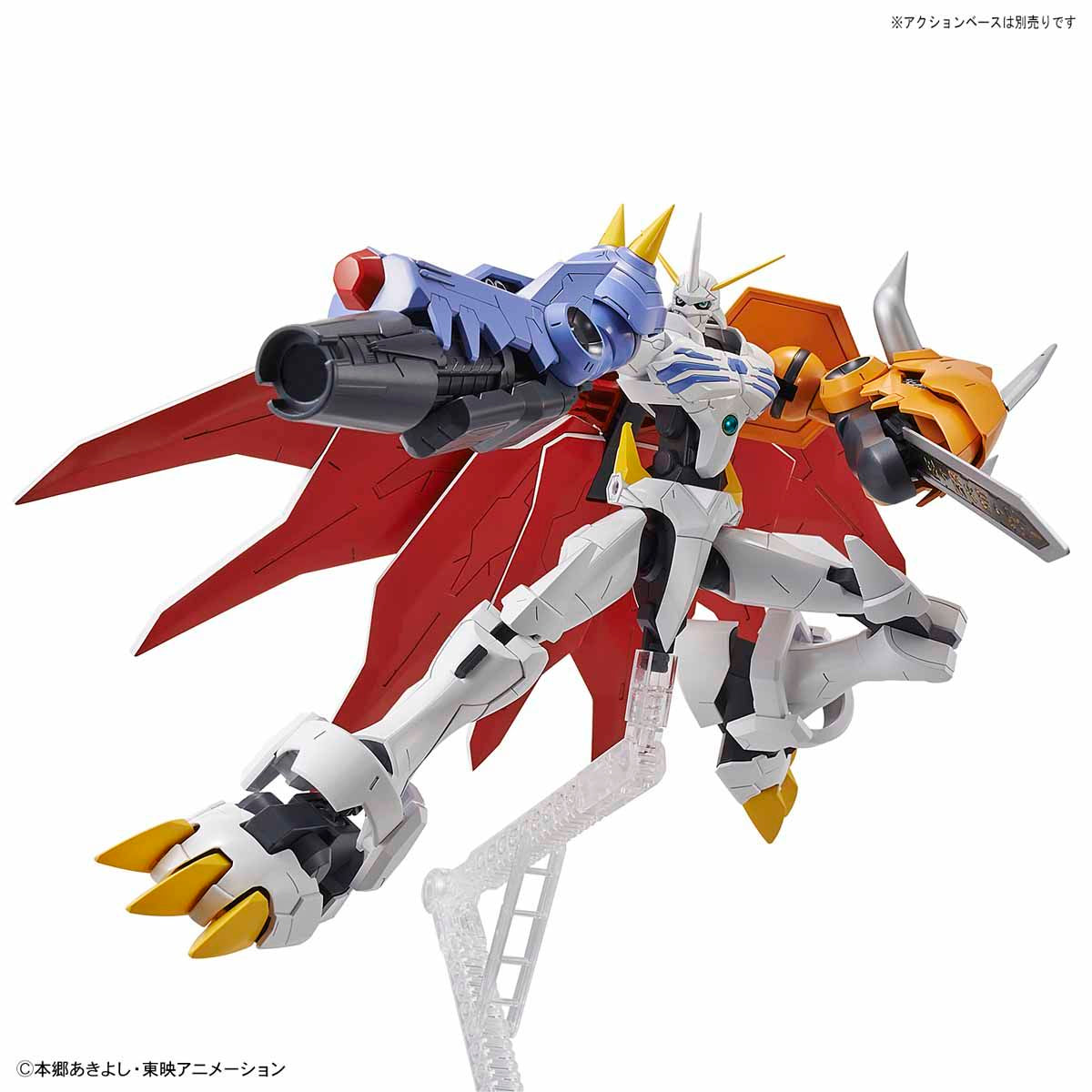 Digimon - Omnimon X - Figure-rise Standard Amplified Model Kit, X-antibody version designed by As'Maria, compatible with existing Amplified products, Nippon Figures