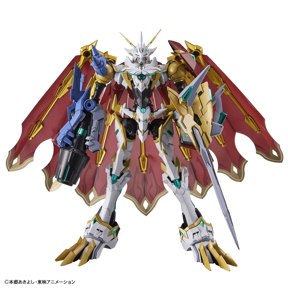 From 'Digimon Adventure', Omnimon appears in the Figure-rise Standard Amplified series.