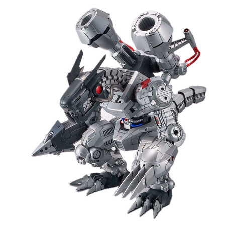 Digimon - Machinedramon - Figure-rise Standard Amplified Model Kit, Largest kit in the series measuring 250mm in length, with snake-like structure and chest opening gimmick, Nippon Figures