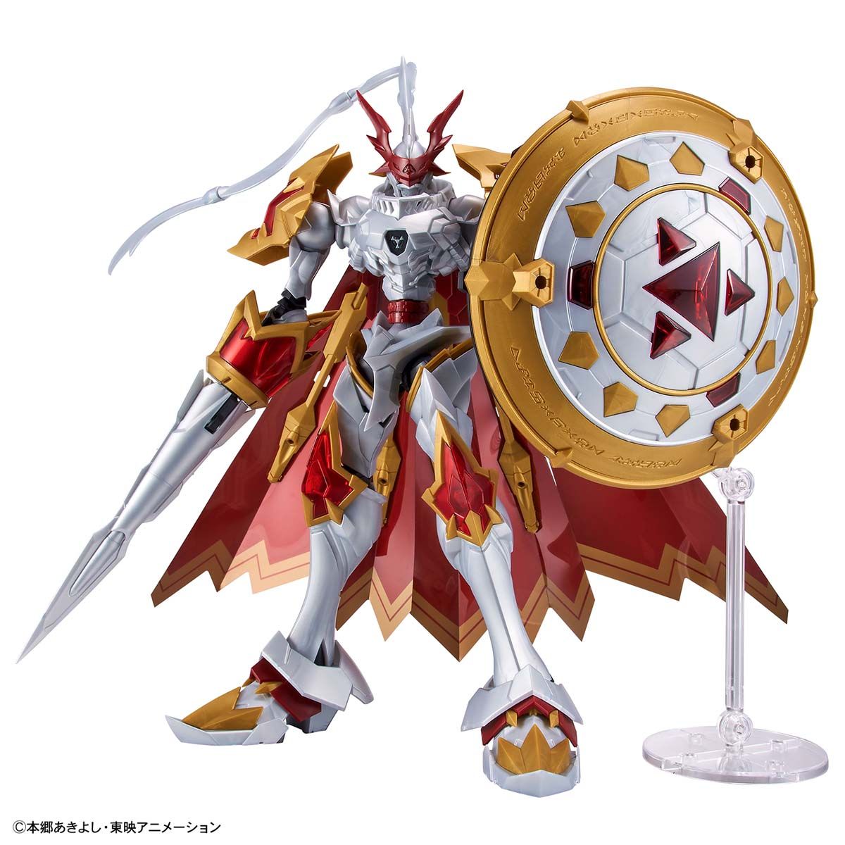 Digimon - Gallantmon - Figure-rise Standard Amplified Model Kit, featuring intricate details and dynamic design, from Nippon Figures