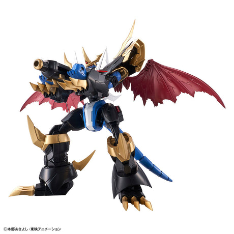 Digimon - Imperialdramon - Figure-rise Standard Amplified Model Kit, Featuring two transformation modes with interchangeable parts and extendable features, includes Positron Laser and Foil Seal. Released on 2021-01-30 by Bandai. Available at Nippon Figures.