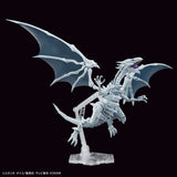 Blue-Eyes White Dragon Figure-rise Standard Amplified Model Kit, Metallic blue molding, movable joints, and display base included, Nippon Figures