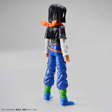 Dragon Ball - Android 17 - Figure-rise Standard Model Kit, Includes 2 facial expression parts, fist gun parts, and effect parts, Nippon Figures