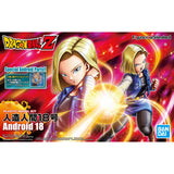 Dragon Ball - Android 18 - Figure-rise Standard Model Kit, Includes Energy effect parts, Facial expressions x3, Fist hands x1 each, Open hands x1 each, Franchise: Dragon Ball, Brand: Bandai, Release Date: 2019-10-12, Type: Model Kit, Nippon Figures