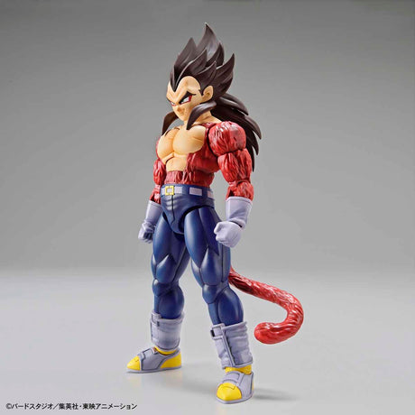 Dragon Ball - Super Saiyan 4 Vegeta - Figure-rise Standard Model Kit, Includes Final Shine Attack effect parts and interchangeable angry expression, Nippon Figures