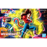 Dragon Ball - Super Saiyan 4 Vegeta - Figure-rise Standard Model Kit, Includes Final Shine Attack effect parts and interchangeable angry expression, Nippon Figures