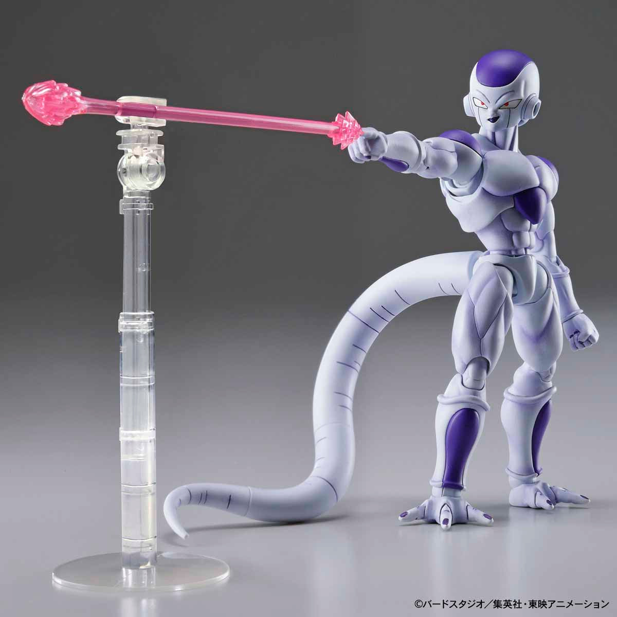 Dragon Ball - Final Form Frieza - Figure-rise Standard Model Kit, Includes Muscle Build System, 3 types of hand parts, Death Ball and Death Beam effects, 2 face expressions, and foil stickers, Nippon Figures