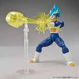 Dragon Ball - Super Saiyan God Vegeta - Figure-rise Standard Model Kit, Includes metallic molding color, two facial expression parts, two effect parts, and more, Nippon Figures