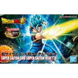 Dragon Ball - Super Saiyan God Vegito - Figure-rise Standard Model Kit, includes two facial expressions, seven interchangeable hand parts, and Vegito sword effect, sold by Nippon Figures.