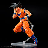 Dragon Ball - Son Goku (NEW SPEC Ver.) - Figure-rise Standard Model Kit, Highly articulated with Muscle Build System PLUS, includes multiple facial expression and hand parts, realistic details and color separation, comes with display base, from Nippon Figures